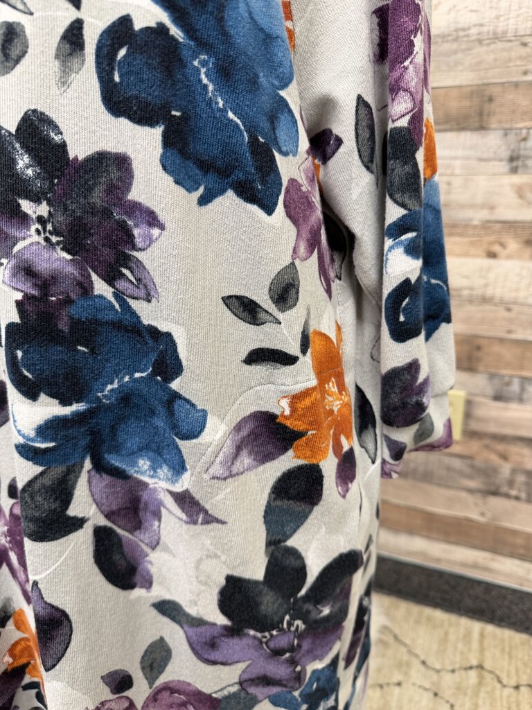 Simply Vera Wang Floral Print Pullover Dress