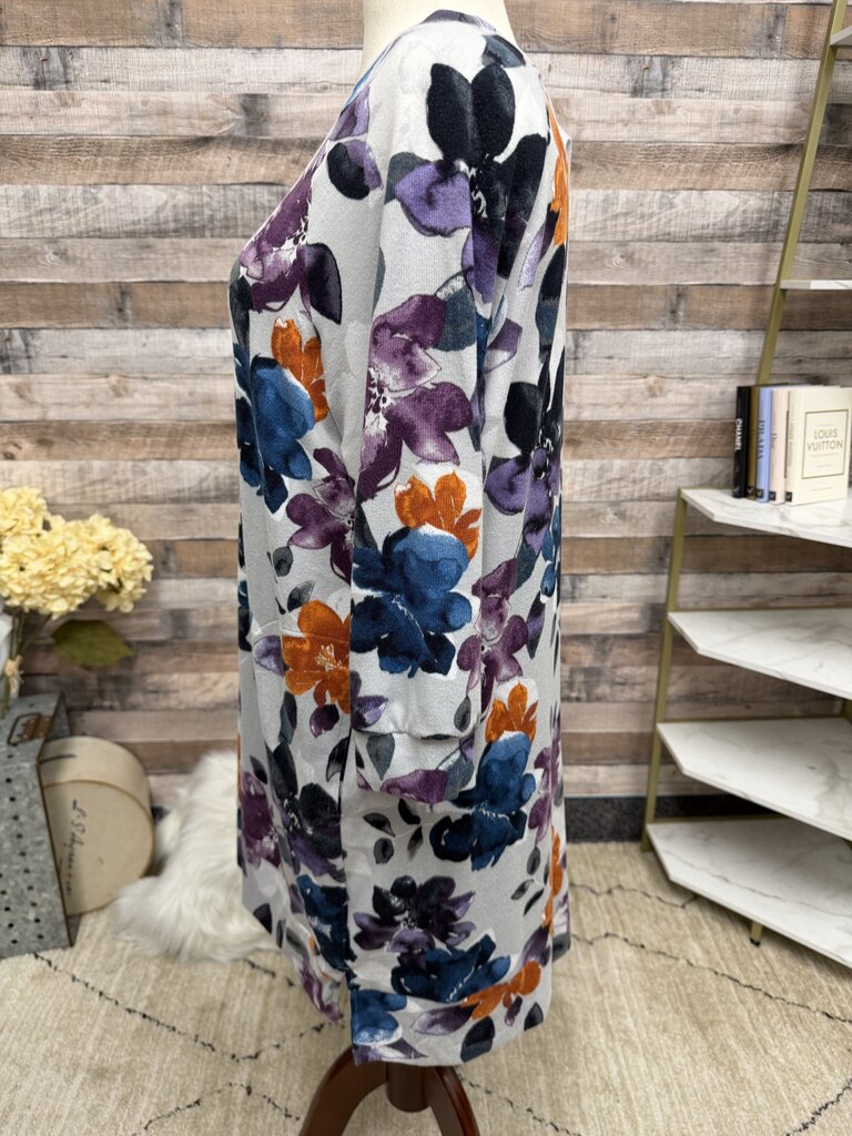 Simply Vera Wang Floral Print Pullover Dress