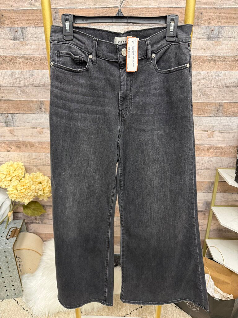 Frame Black Wide Leg Denim Jeans Frame Black 30 women JEANS
