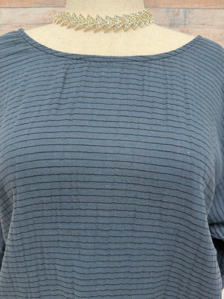 Prairie Underground Ribbed Knit 3/4 Sleeve Top