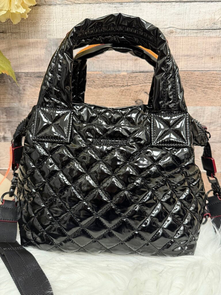 MZ Wallace Quilted Patent Leather Handbag