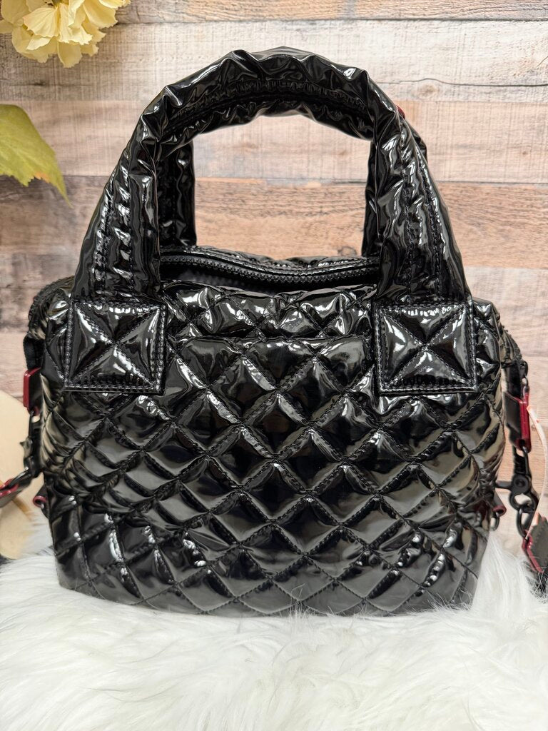 MZ Wallace Quilted Patent Leather Handbag