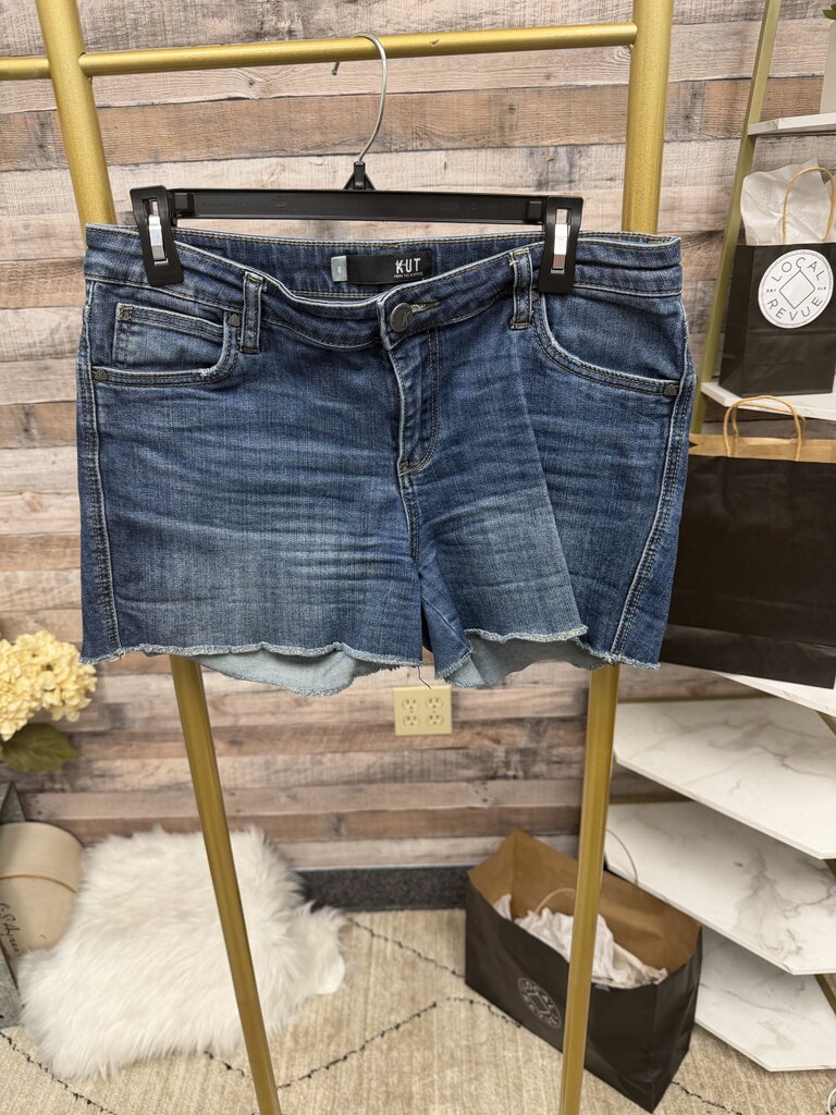KUT From The Kloth High Rise Cut Off Shorts