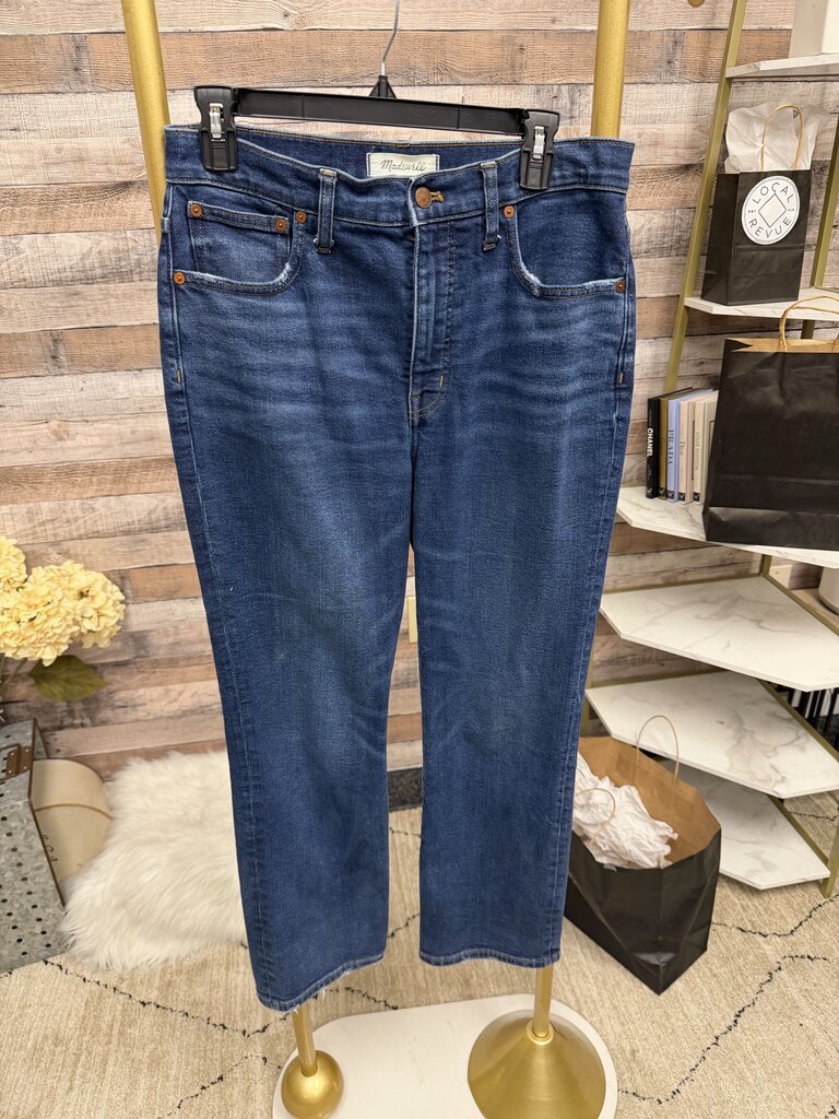 Madewell Navy Skinny Skinny Denim Jeans