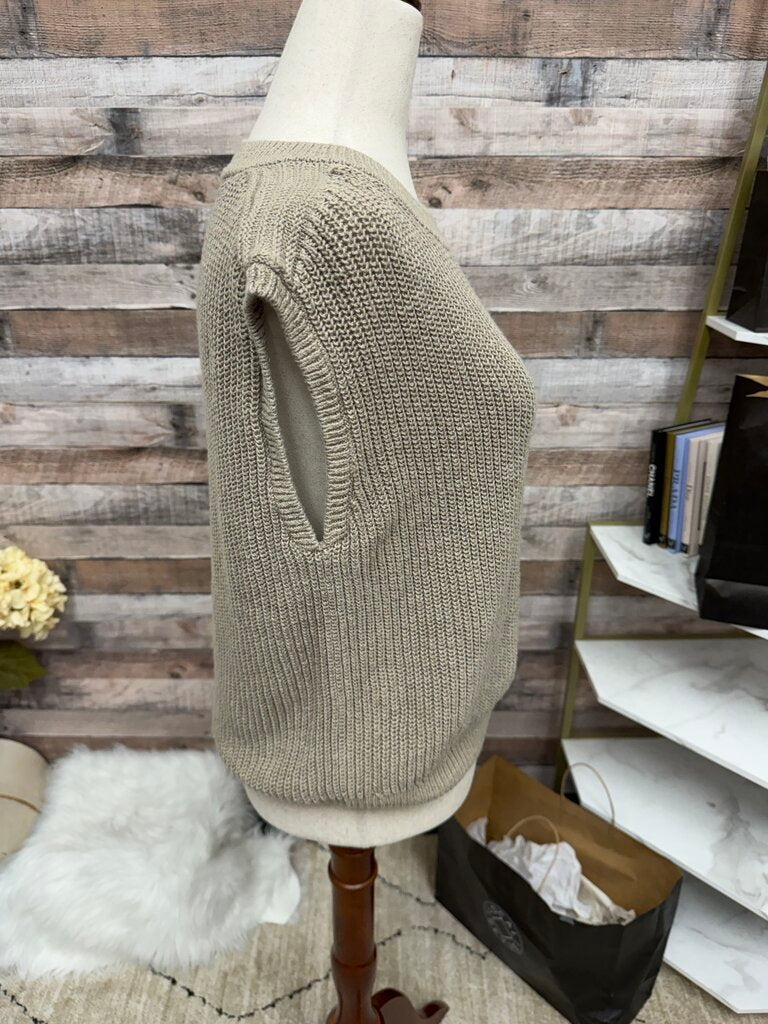 Quince Brand Sleeveless Knit Sweater Vest