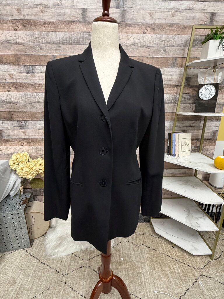 Ann Taylor Black Three Button Suit Jacket