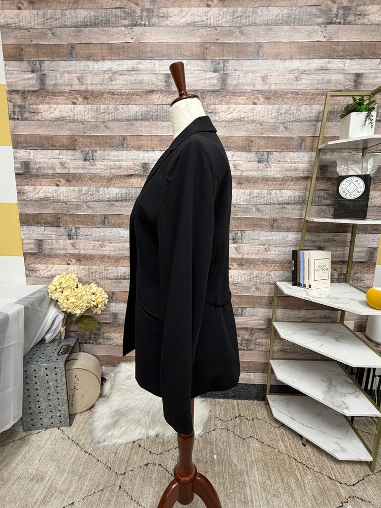Ann Taylor Black Three Button Suit Jacket