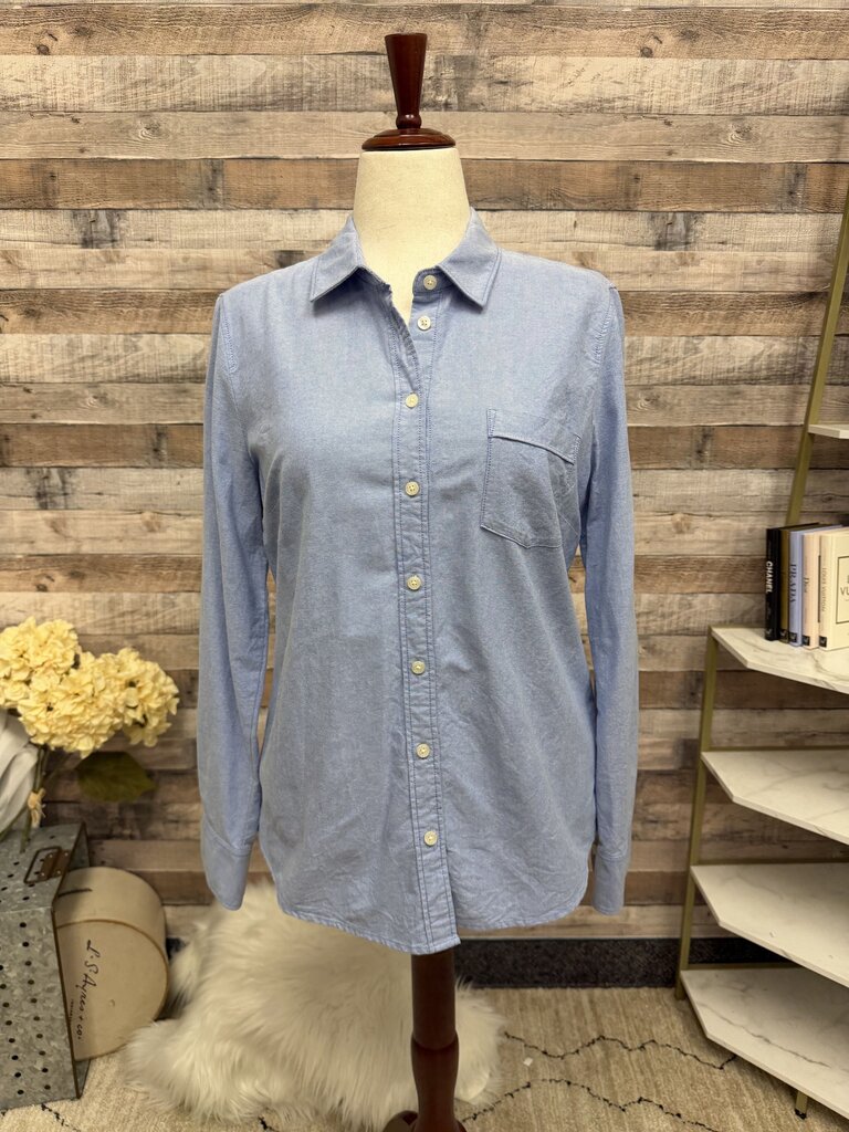 J. Crew Blue Button Down Shirt
