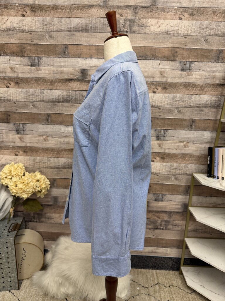 J. Crew Blue Button Down Shirt