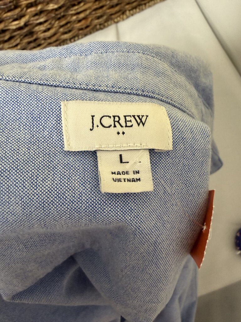 J. Crew Blue Button Down Shirt