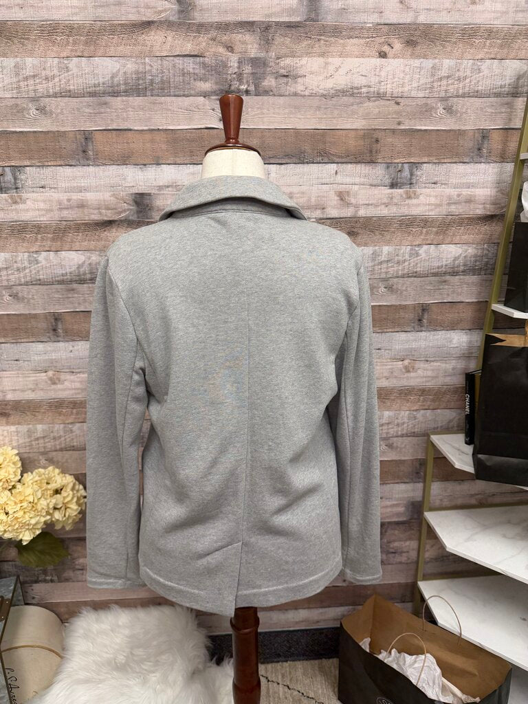 J. Crew Grey Knit Blazer