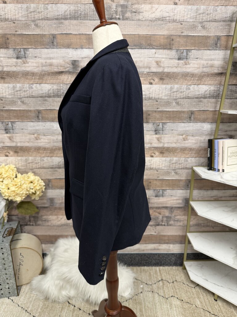 J.Crew Navy Regent Wool Blazer