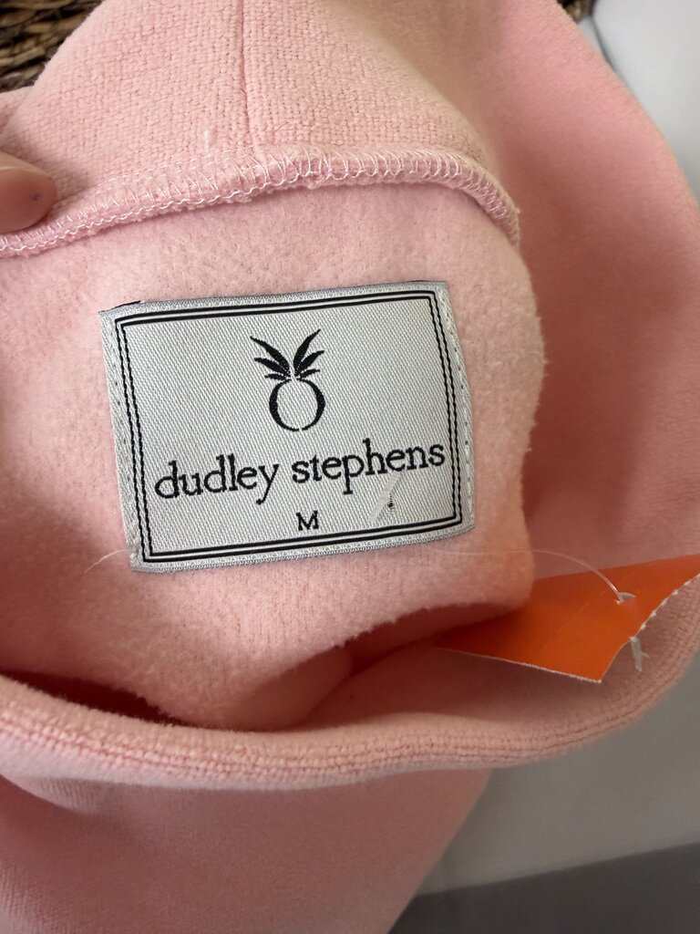Dudley Stephens Pink Fleece Turtleneck Pullover