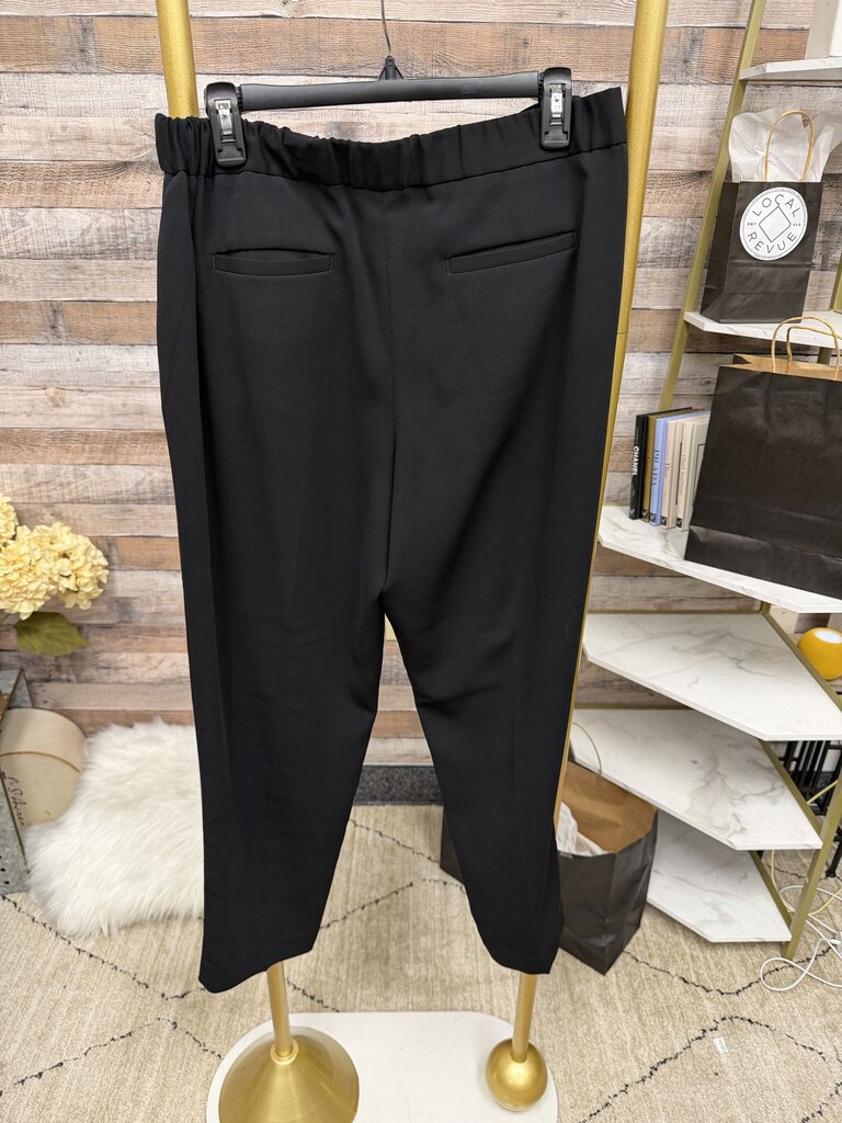 Talbots Black Tie Closure Dress Pants