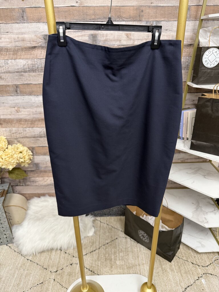 Ann Taylor Navy Pencil Skirt