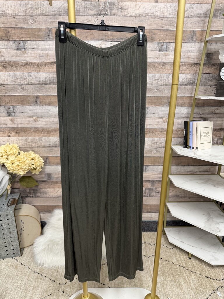 Chico's Olive Green Knit Pants