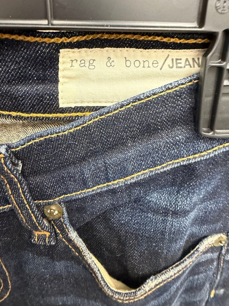 Rag & Bone dark blue straight leg