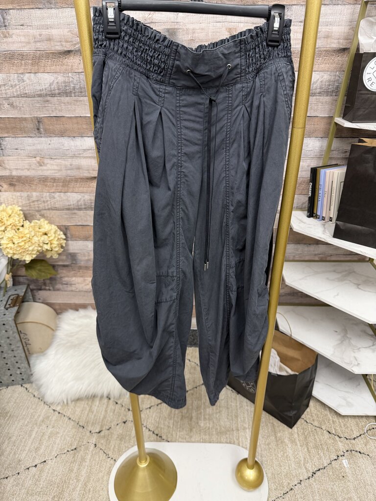 Anthropologie Grey Parachute Pants