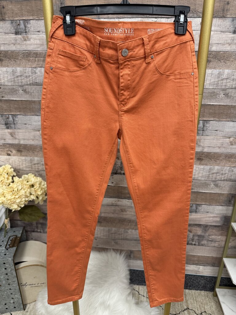 Soundstyle Orange Skinny Jeans
