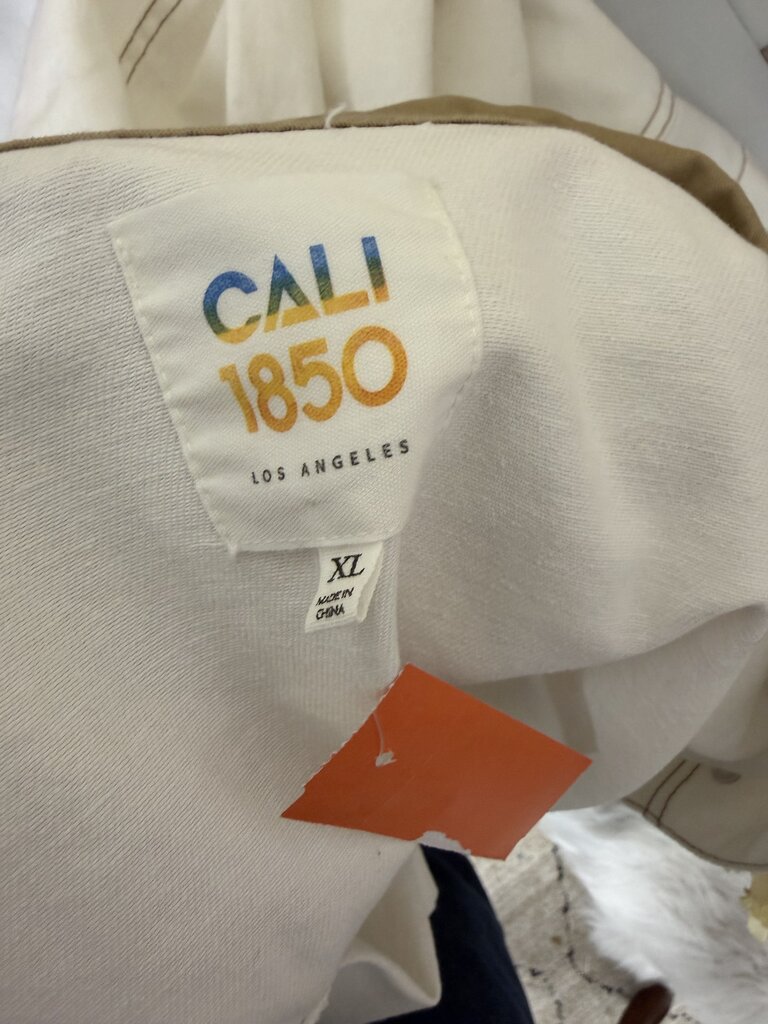 Cali 1850 Off White Barn Denim Jacket w/Corduroy Collar Cali 1850 Off Whiteq XL women JEAN JACKETS