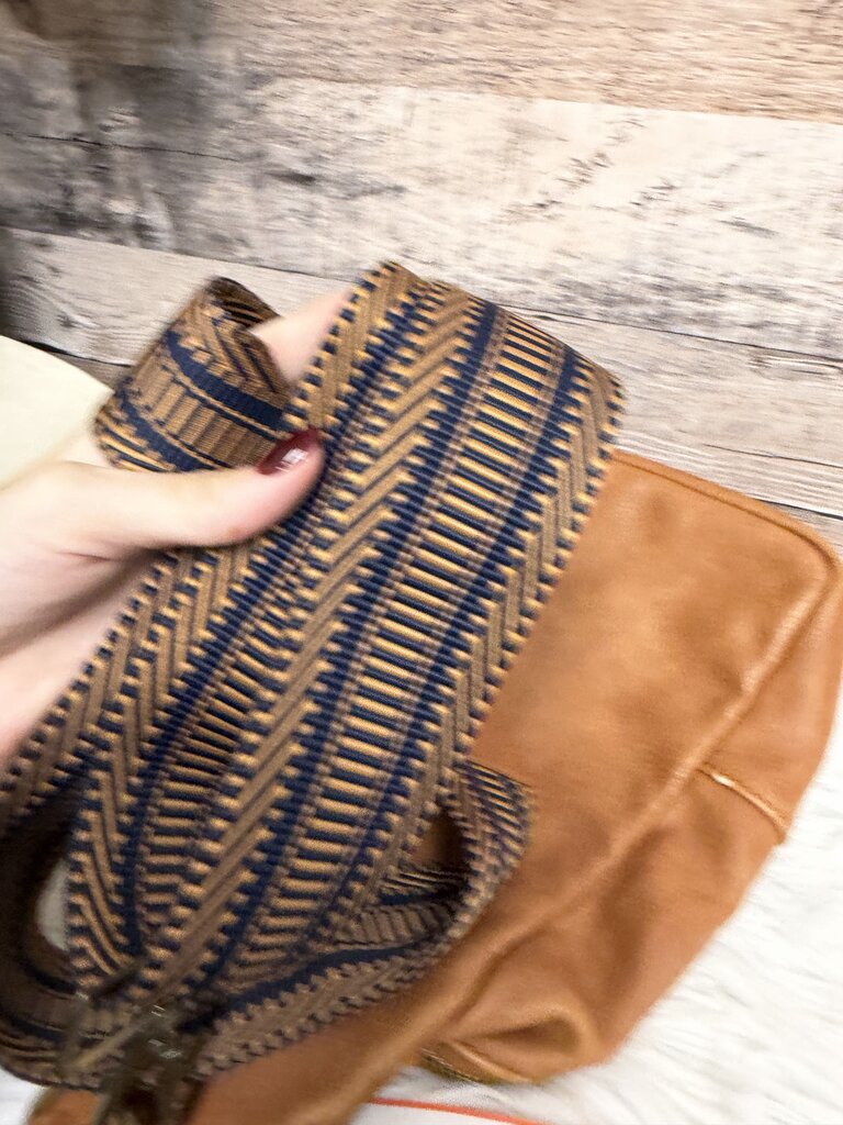 Urban Originals Anthropologie Brown Leather Crossbody Sling Bag
