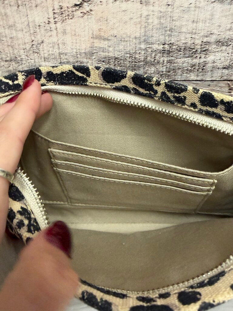 Coach Animal Print and Red Clutch