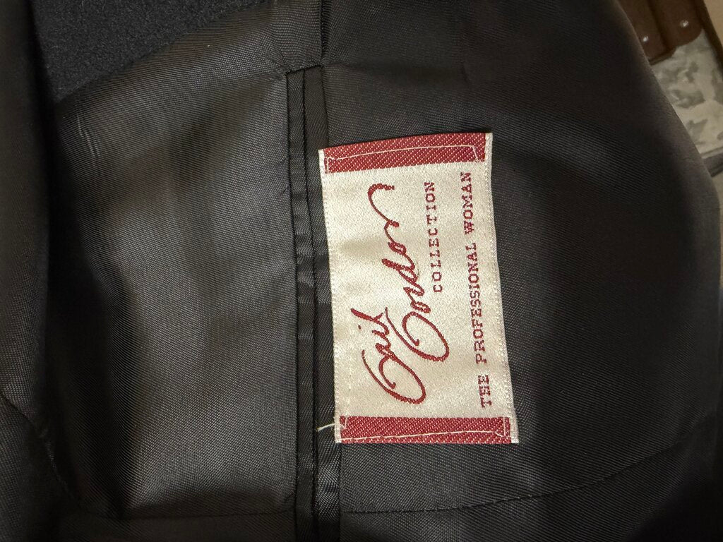 Gail Gordon Black wool blazer