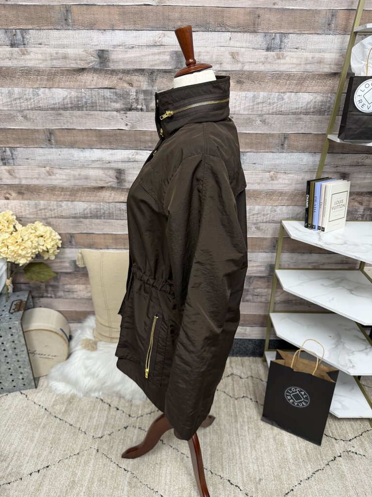 Ciao Milano brown rain jacket