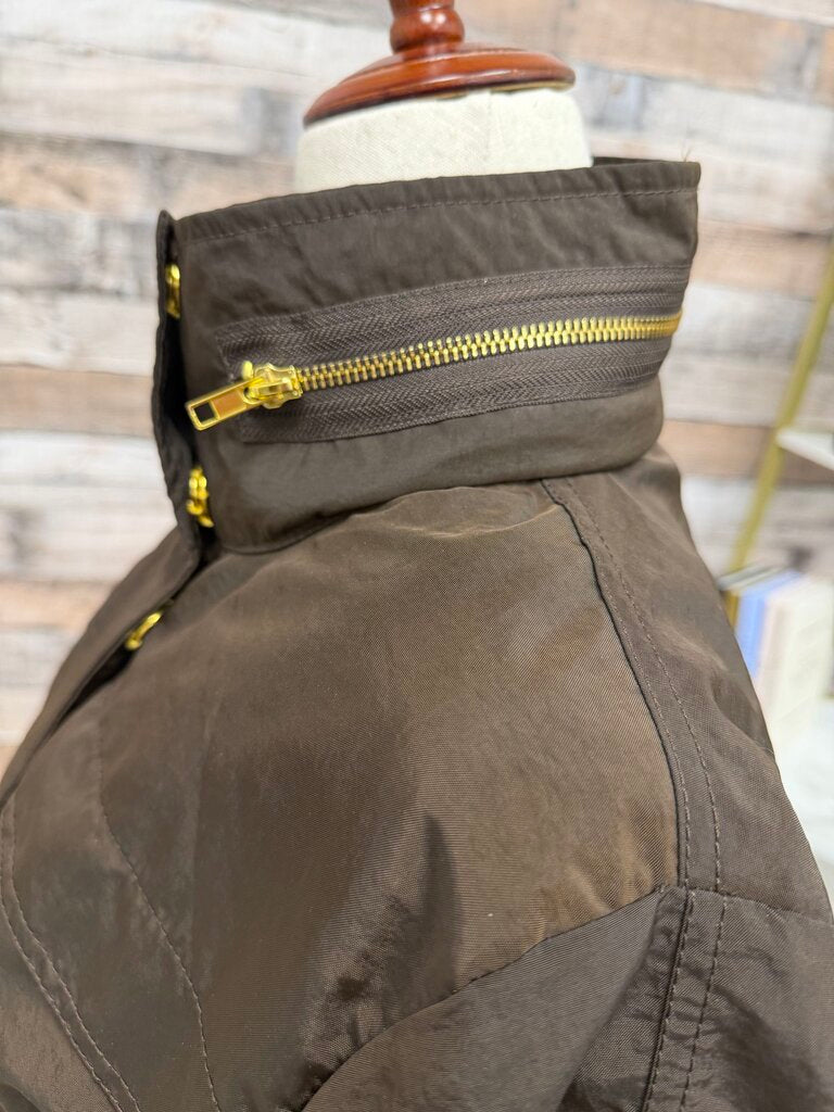 Ciao Milano brown rain jacket