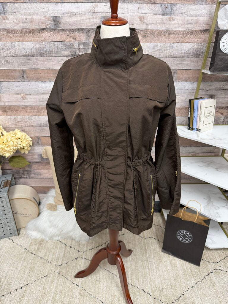 Ciao Milano brown rain jacket