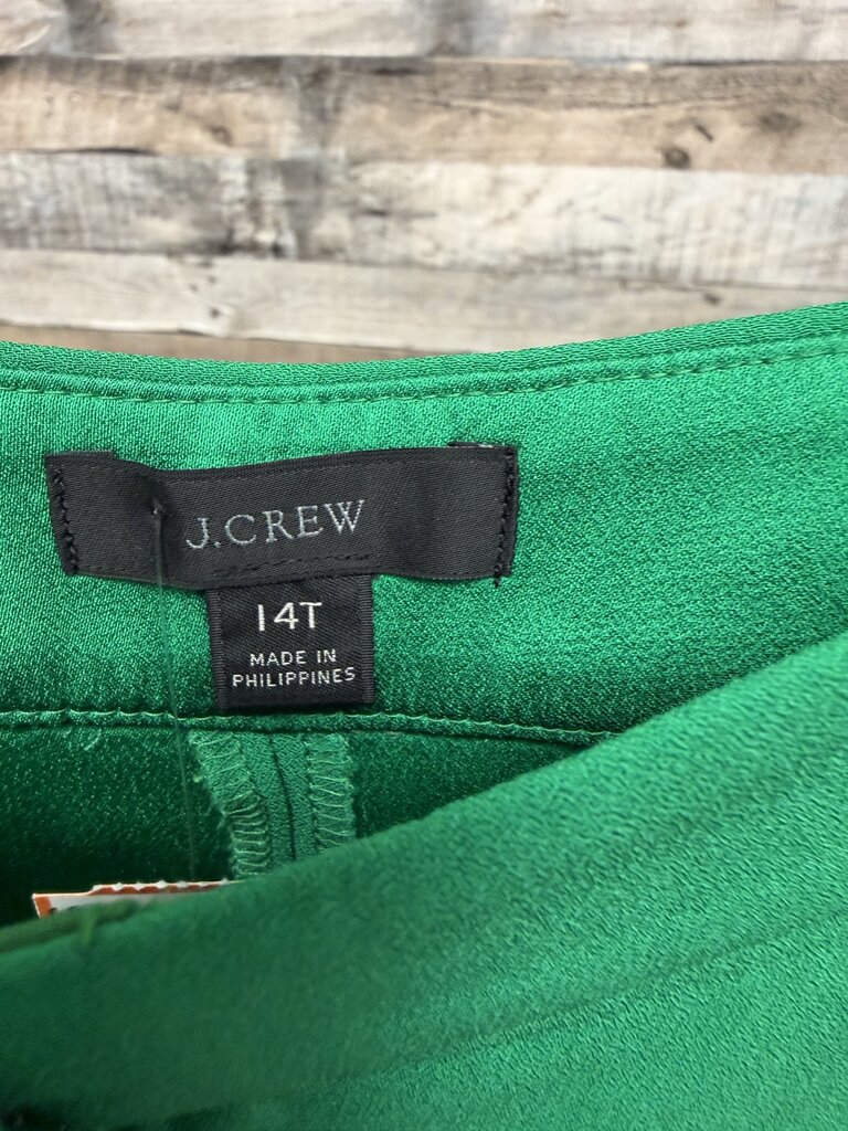 J Crew Emerald Green Dress