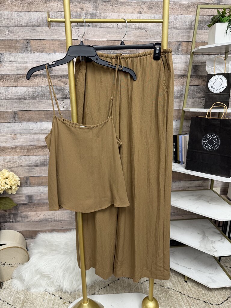 Z Supply Brown Tank & Pant Set
