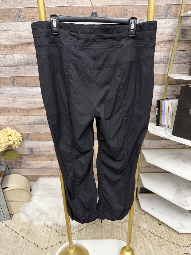 Lululemon Black Crop Joggers