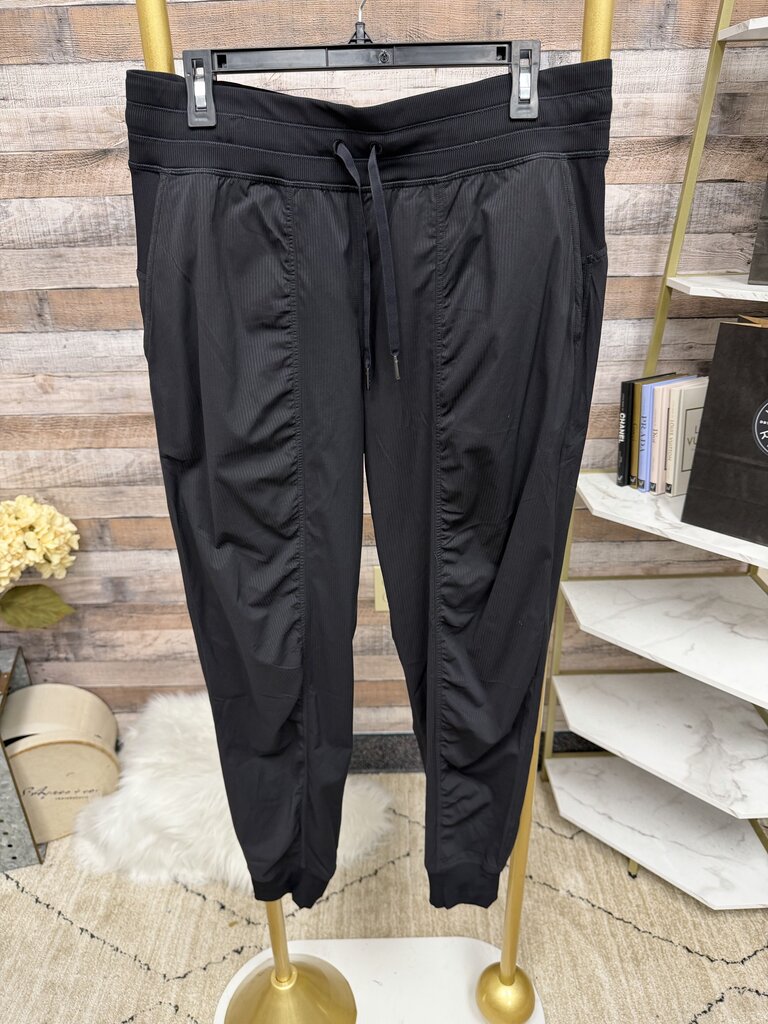 Lululemon Black Nylon Joggers