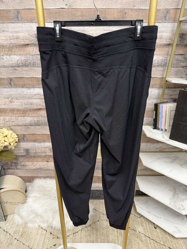 Lululemon Black Nylon Joggers