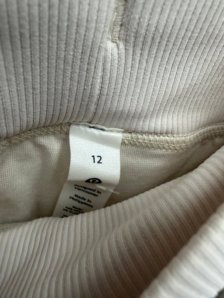 Lululemon Ivory Dance Studio Jogger