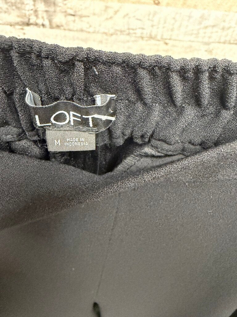 Loft Black Wide Leg Pants
