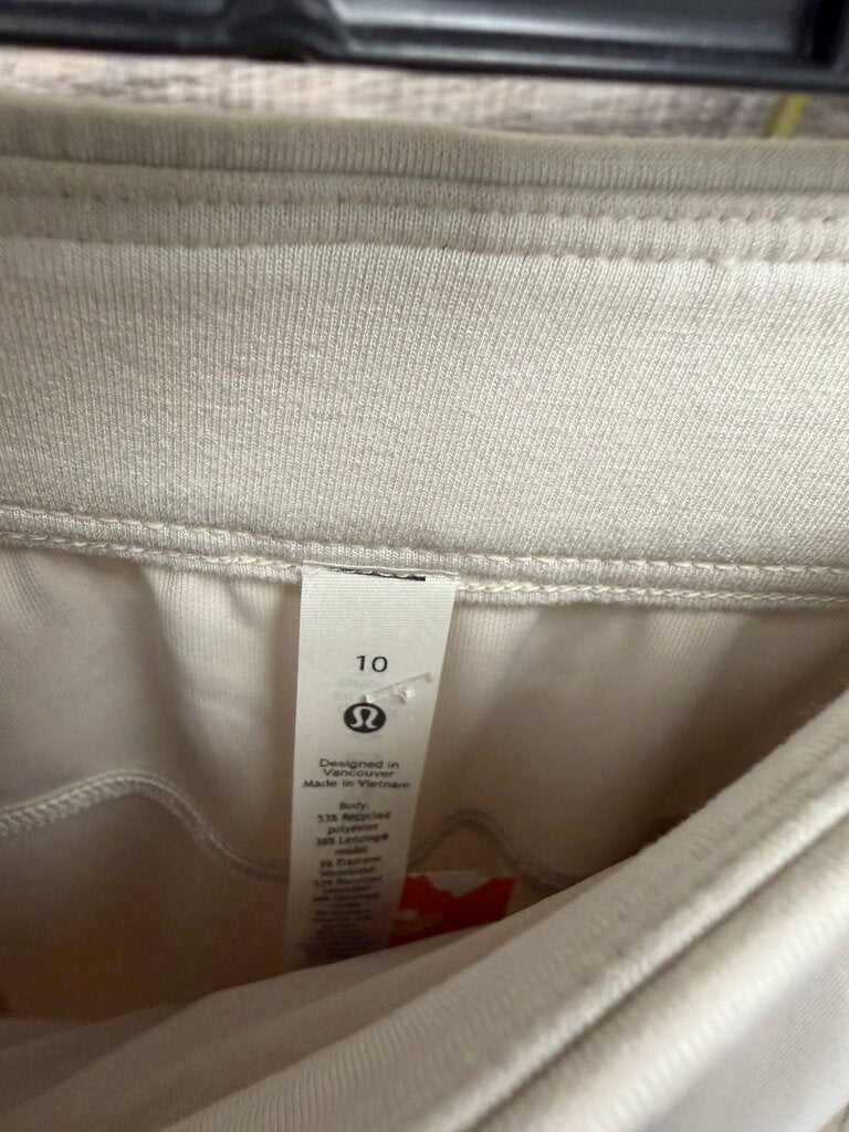 Lululemon Ivory Softstreme Jogger