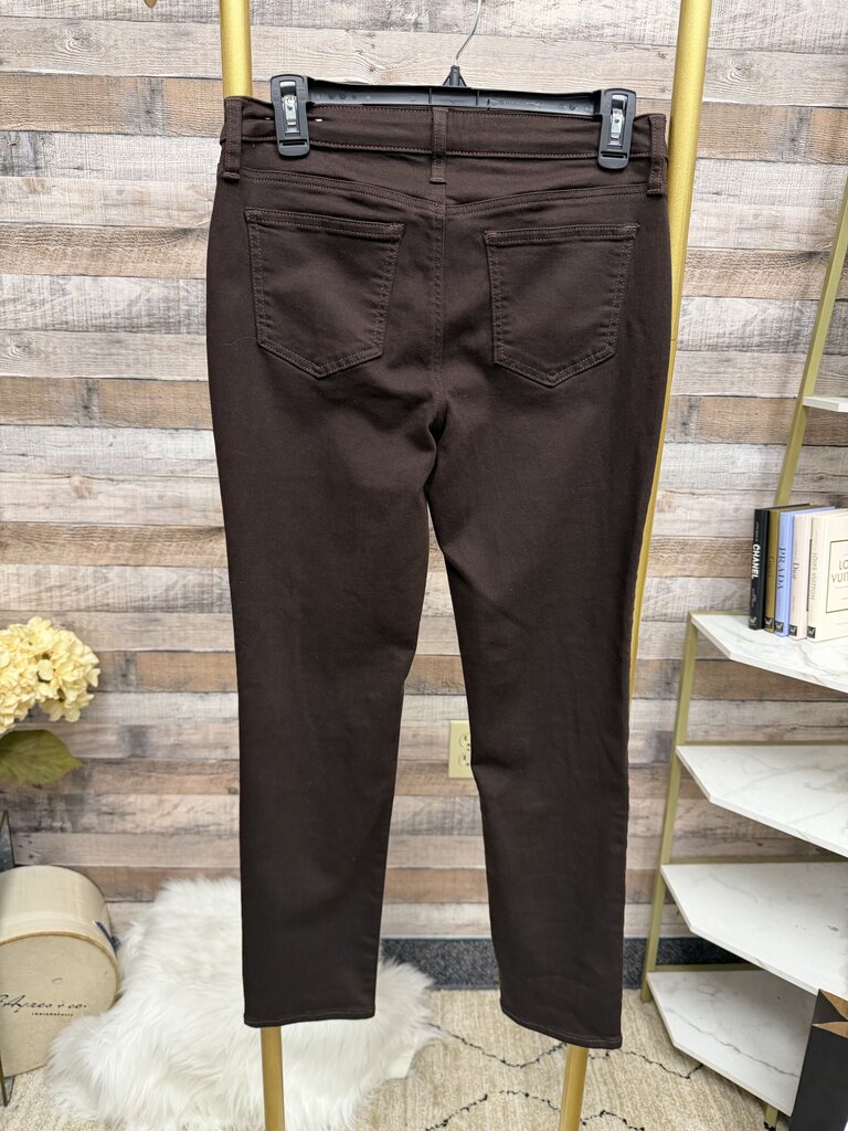 Chicos brown so slimming girlfriend ankle jeans