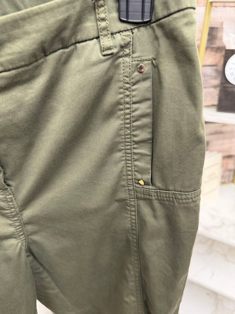 Chicos army green cargo pants