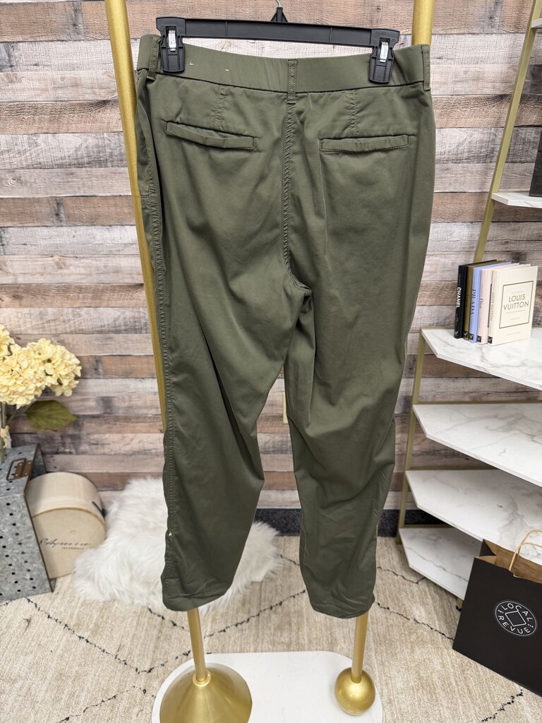 Chicos army green cargo pants