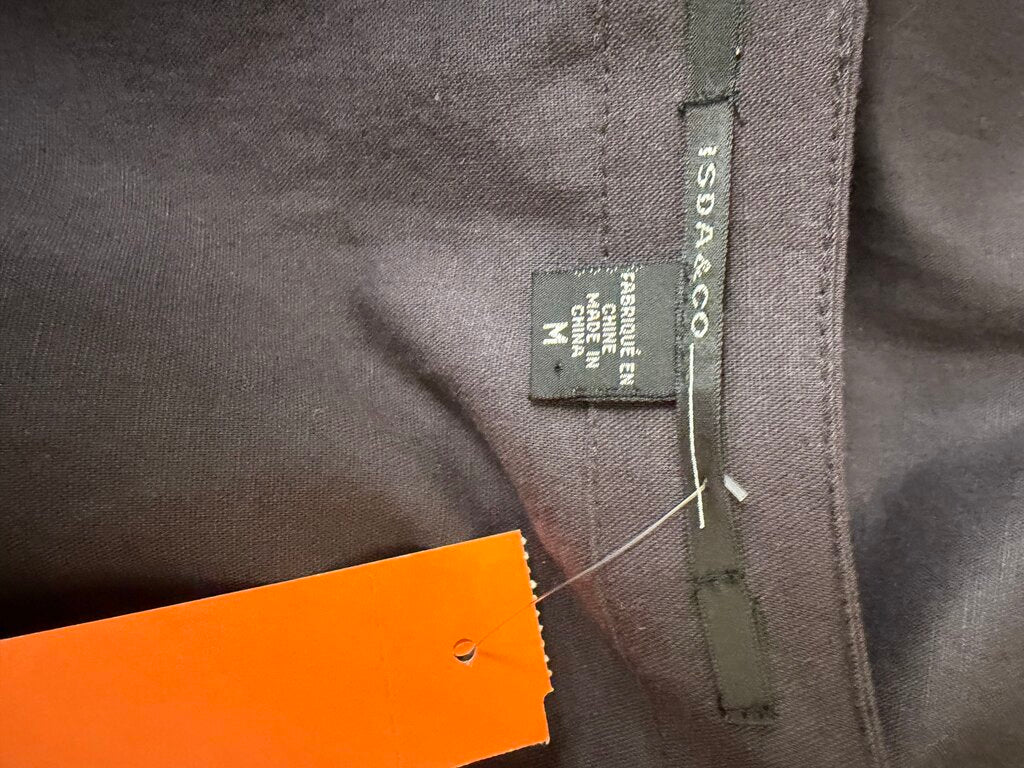 Isda & Co Black Jacket w/Cut-out Hem