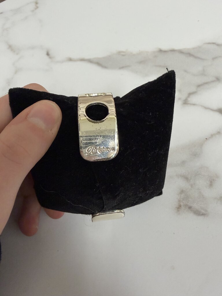 Brighton Christo silver cuff bracelet