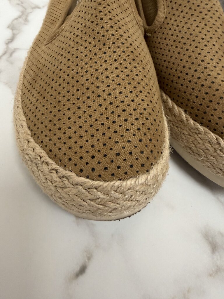 ESPRIT brown slip on espadrille Nadine