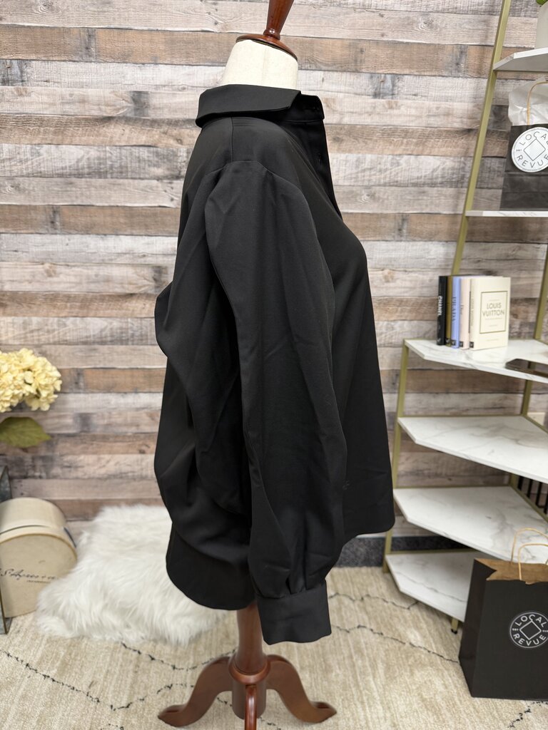 MaryRose Black Jacket w/Puff Sleeve
