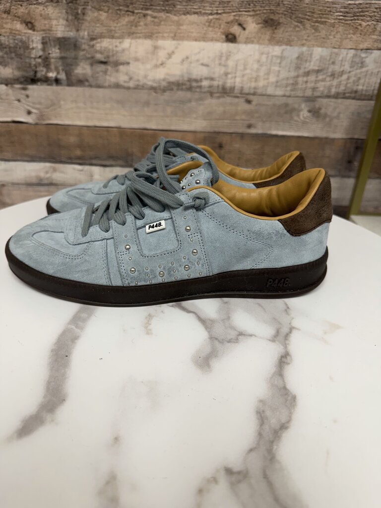 P448 Blue Suede Monza Sneakers