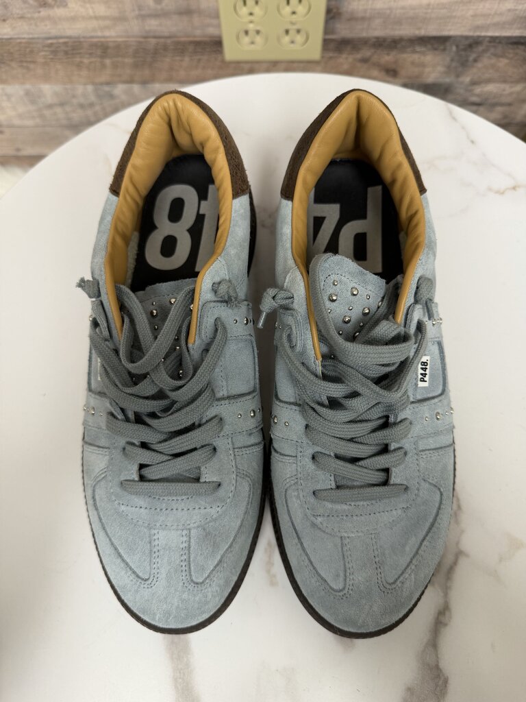 P448 Blue Suede Monza Sneakers