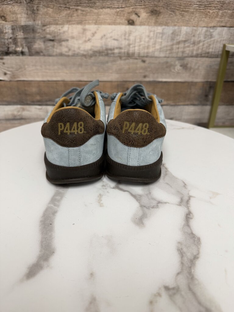 P448 Blue Suede Monza Sneakers