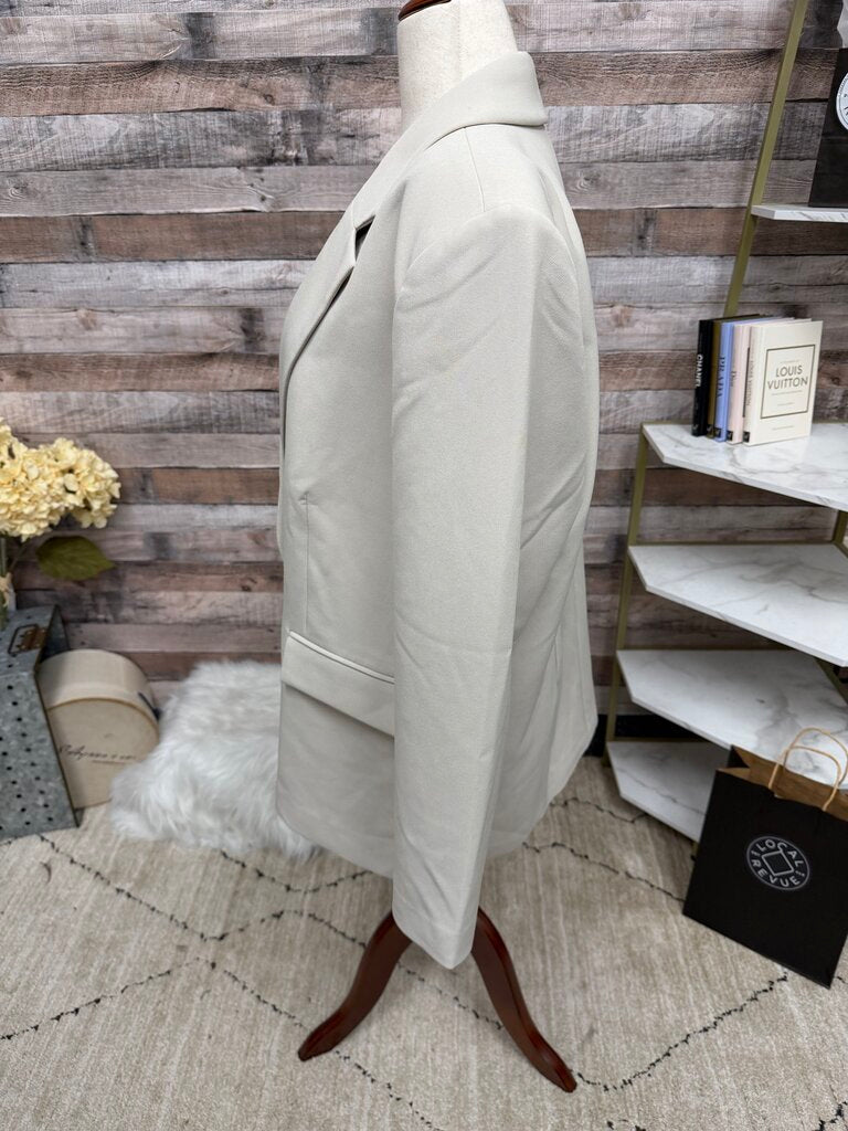 Open Edit Taupe Blazer XL