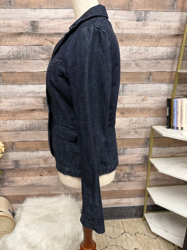 Pilcro Anthropologie demim blazer jacket